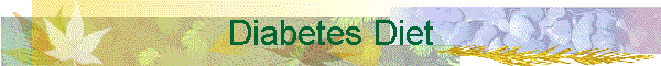 Diabetes Diet