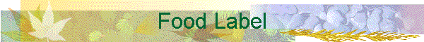 Food Label