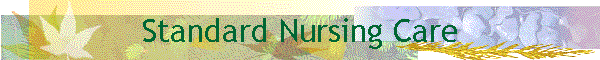 Standard Nursing Care