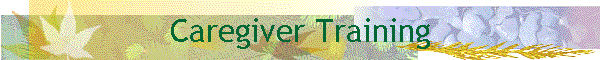 Caregiver Training