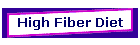 High Fiber Diet